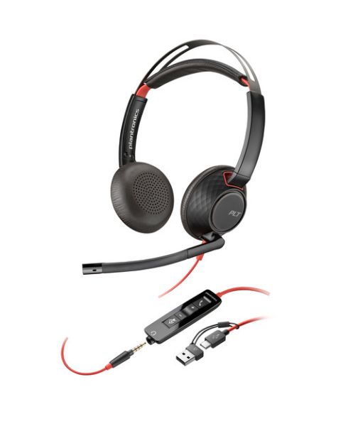 Poly BW 5220 USB-C HS +3.5mmP +USB-C/A resmi